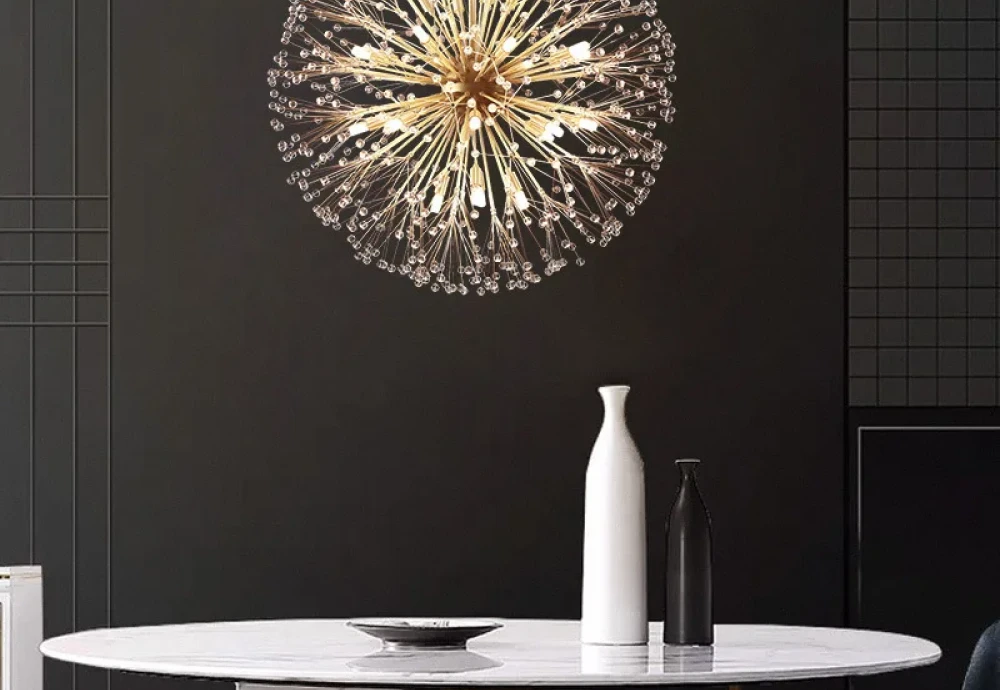 modern crystal flush mount chandelier