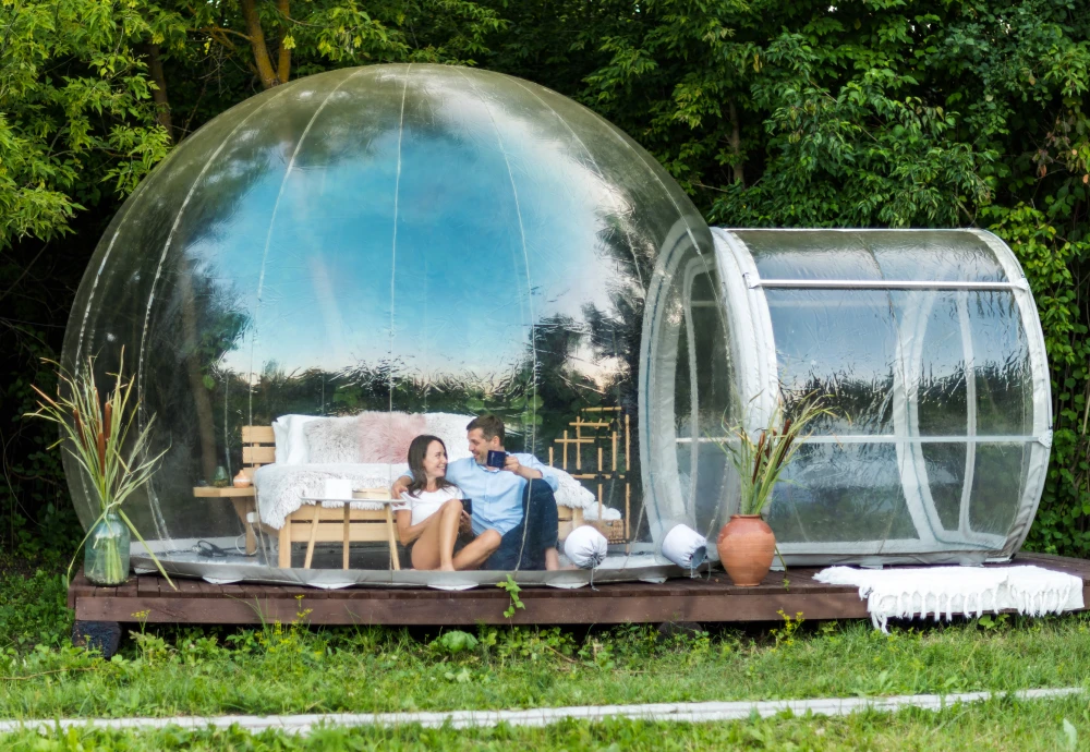 garden igloo bubble tent